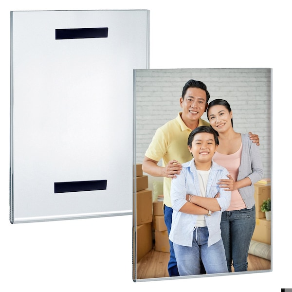 Clear Acrylic 11'' x 14'' Magnetic U-Frame, 2PK